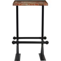 Mobilier De Bar Bois De Récupération Massif Multicolore 3 Pcs VidaXL 9 Mobilier De Bar Bois De Récupération Massif Multicolore 3 Pcs VidaXL -Table haute et bar Soldes 10259847 3