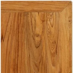 VidaXL Table De Bar Teck Recyclé Massif 60x60x107 Cm - Brun -Table haute et bar Soldes 10259909 4