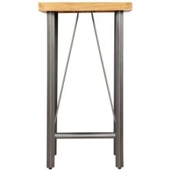 VidaXL Ensemble De Bar Teck Recyclé Massif 3 Pcs - Brun 9 VidaXL Ensemble De Bar Teck Recyclé Massif 3 Pcs - Brun -Table haute et bar Soldes 10259911 3