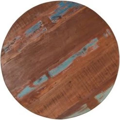 Mobilier De Bar Bois De Récupération Massif 3 Pcs VidaXL -Table haute et bar Soldes 10633582 5