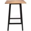 MILIBOO Table De Bar Design JONES - Noir - Noir -Table haute et bar Soldes 13151392 1