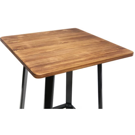 MILIBOO Table De Bar Design JONES - Noir - Noir 5 MILIBOO Table De Bar Design JONES - Noir - Noir – Image 3