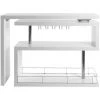 MILIBOO Bar Design Laqué Blanc Amovible MAX - Blanc Laqué 2 MILIBOO Bar Design Laqué Blanc Amovible MAX - Blanc Laqué -Table haute et bar Soldes 13221444 1