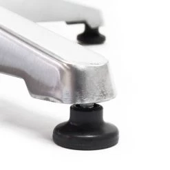 WILTEC Table Bistro Haute De Bar Aluminium Réglage En Hauteur 70/110cm Ø60cm Meuble Terrasse Salon -Table haute et bar Soldes 13875322 5