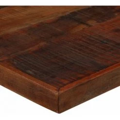 VIDAXL Table De Bar Bois De Récupération Massif Marron 120x60x107 Cm - Brun - Meubles/Tables/Tables De Salle à Manger Et De Cuisine - Brun - Brun -Table haute et bar Soldes 14077399 4