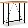 VIDAXL Table De Bar Bois Massif De Sesham 120 X 60 X 107 Cm - Brun - Tables De Salle à Manger Et De Cuisine - Brun - Brun -Table haute et bar Soldes 14077428 1