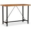VIDAXL Table De Bar Bois Massif De Sesham 150 X 70 X 107 Cm - Brun - Tables De Salle à Manger Et De Cuisine - Brun - Brun -Table haute et bar Soldes 14077429 1