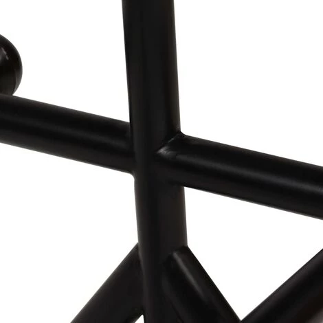 HELLOSHOP26 Table Haute Mange Debout Bar Bistrot Bois Massif Recyclé Multicolore 120 Cm - Bois 7 HELLOSHOP26 Table Haute Mange Debout Bar Bistrot Bois Massif Recyclé Multicolore 120 Cm - Bois – Image 5