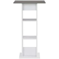 HELLOSHOP26 Table Haute Mange Debout Bar Bistrot Blanc 110 Cm - Blanc 9 HELLOSHOP26 Table Haute Mange Debout Bar Bistrot Blanc 110 Cm - Blanc -Table haute et bar Soldes 14120798 3