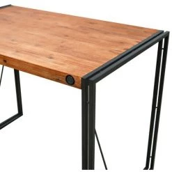 MEUBLETMOI Table Haute De Bar 93cm - WORKSHOP - Bois 9 MEUBLETMOI Table Haute De Bar 93cm - WORKSHOP - Bois -Table haute et bar Soldes 14160269 3