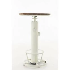 CLP Table Haute Ruhr Antique/blanc -Table haute et bar Soldes 14779063 4