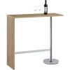 IDIMEX Table Haute De Bar RICARDO Mange-debout Comptoir Piètement Métal Chromé, Plateau En MDF Décor Chêne Sonoma - Chêne Sonoma 1 IDIMEX Table Haute De Bar RICARDO Mange-debout Comptoir Piètement Métal Chromé, Plateau En MDF Décor Chêne Sonoma - Chêne Sonoma -Table haute et bar Soldes 15069846 1