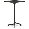 Table De Bar Pliante Et Convertible En 2 Hauteurs En Acier (60x60 Cm) Dely SKLUM Acier - Noir -Table haute et bar Soldes 15298265 1