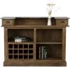 RENDEZ VOUS DéCO Meuble De Bar Spritz - Marron -Table haute et bar Soldes 15934805 1