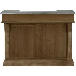 RENDEZ VOUS DéCO Meuble De Bar Spritz - Marron 9 RENDEZ VOUS DéCO Meuble De Bar Spritz - Marron -Table haute et bar Soldes 15934805 3