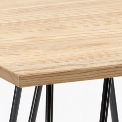 AHD AMAZING HOME DESIGN Table Haute Industrielle 60x60 Métal Acier Bois Bolt | Couleur: Beige 10 AHD AMAZING HOME DESIGN Table Haute Industrielle 60x60 Métal Acier Bois Bolt | Couleur: Beige -Table haute et bar Soldes 17341313 4