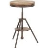 CLP Table De Bar Moko Ø 50 Cm Bronze -Table haute et bar Soldes 17836790 1