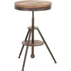 CLP Table De Bar Moko Ø 50 Cm Bronze