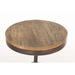 CLP Table De Bar Moko Ø 50 Cm Bronze -Table haute et bar Soldes 17836790 4