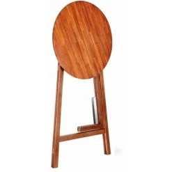 DEUBA Table Haute Pliable En Bois Massif Naturel 110cm Hauteur Ø 78 Cm Bar Fête Bistrot Jardin évènements Anniversaire 11 DEUBA Table Haute Pliable En Bois Massif Naturel 110cm Hauteur Ø 78 Cm Bar Fête Bistrot Jardin évènements Anniversaire -Table haute et bar Soldes 18473119 5
