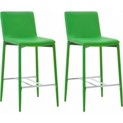 Ensemble De Bar Similicuir Vert 3 Pcs VidaXL 11 Ensemble De Bar Similicuir Vert 3 Pcs VidaXL -Table haute et bar Soldes 18758831 5