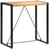 VidaXL Table De Bar 110x60x110 Cm Bois De Manguier Massif - Brun 2 VidaXL Table De Bar 110x60x110 Cm Bois De Manguier Massif - Brun -Table haute et bar Soldes 18761418 1