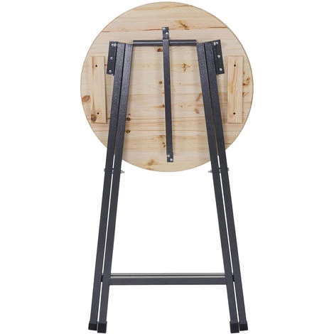 Table Haute HHG-021, Pin, Bois Massif Laqué, 110x70cm 7 Table Haute HHG-021, Pin, Bois Massif Laqué, 110x70cm – Image 5