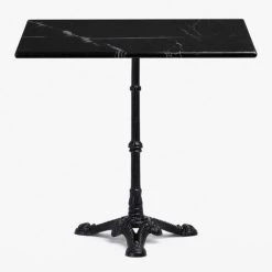 Table De Bar En Marbre Lupin Slim SKLUM Marbre NOIR - NOIR Noir