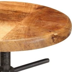 YOUTHUP Chaises De Bar 2 Pcs Bois De Manguier Solide 10 YOUTHUP Chaises De Bar 2 Pcs Bois De Manguier Solide -Table haute et bar Soldes 19547784 4