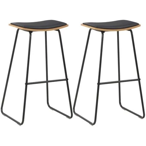 ASUPERMALL Mobilier De Bar 3 Pcs Acier Noir 5 ASUPERMALL Mobilier De Bar 3 Pcs Acier Noir – Image 3