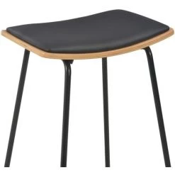 ASUPERMALL Mobilier De Bar 3 Pcs Acier Noir 10 ASUPERMALL Mobilier De Bar 3 Pcs Acier Noir -Table haute et bar Soldes 19768157 4