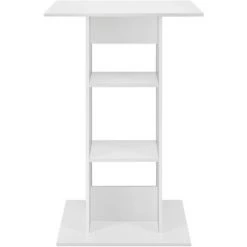 Table De Bar Visby 3 Étagères 70 X 70 X 110 Cm Blanc [en.casa] -Table haute et bar Soldes 20890117 4