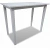 ASUPERMALL Table De Bar En Bois Blanc -Table haute et bar Soldes 21369692 1