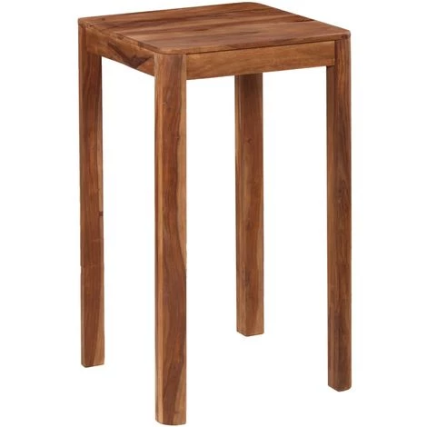 ASUPERMALL Table De Bar Bois 60 X 60 X 107 Cm 4 ASUPERMALL Table De Bar Bois 60 X 60 X 107 Cm â Image 2