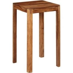 ASUPERMALL Table De Bar Bois 60 X 60 X 107 Cm 11 ASUPERMALL Table De Bar Bois 60 X 60 X 107 Cm -Table haute et bar Soldes 21370558 5