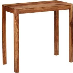 ASUPERMALL Table De Bar Bois 115 X 55 X 107 Cm 11 ASUPERMALL Table De Bar Bois 115 X 55 X 107 Cm -Table haute et bar Soldes 21370566 5