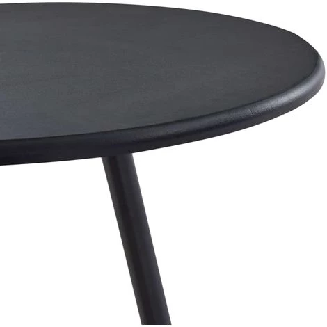 ASUPERMALL Table De Bar Noir 60x107,5 Cm MDF 5 ASUPERMALL Table De Bar Noir 60x107,5 Cm MDF – Image 3