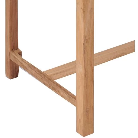 ASUPERMALL Table De Bar De Jardin 110x60x105 Cm Bois De Teck Solide 5 ASUPERMALL Table De Bar De Jardin 110x60x105 Cm Bois De Teck Solide – Image 3