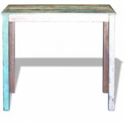 ASUPERMALL Table De Bar Bois Massif De Recuperation 115x60x107 Cm 10 ASUPERMALL Table De Bar Bois Massif De Recuperation 115x60x107 Cm -Table haute et bar Soldes 23185881 4