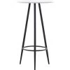 ASUPERMALL Table De Bar Blanc 60 X 107,5 Cm MDF 2 ASUPERMALL Table De Bar Blanc 60 X 107,5 Cm MDF -Table haute et bar Soldes 23186352 1