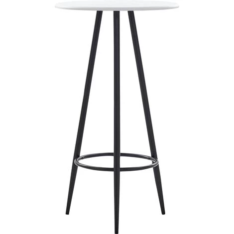 ASUPERMALL Table De Bar Blanc 60 X 107,5 Cm MDF 3 ASUPERMALL Table De Bar Blanc 60 X 107,5 Cm MDF