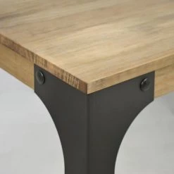 BOX FURNITURE Banc Banquette Bristol – Style Industriel Vintage 39x110x46 Cm - Noir 9 BOX FURNITURE Banc Banquette Bristol – Style Industriel Vintage 39x110x46 Cm - Noir -Table haute et bar Soldes 23784655 4