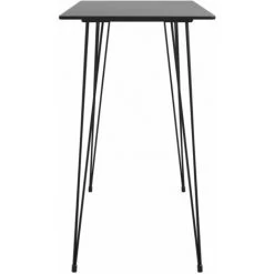 ASUPERMALL Table De Bar Noir 120x60x96 Cm 9 ASUPERMALL Table De Bar Noir 120x60x96 Cm -Table haute et bar Soldes 24392311 3