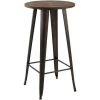 RENDEZ VOUS DéCO Table De Bar Ronde Chimie ∅60 Cm - Noir 1 RENDEZ VOUS DéCO Table De Bar Ronde Chimie ∅60 Cm - Noir -Table haute et bar Soldes 24448863 1