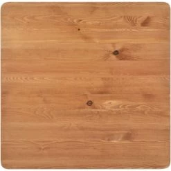 YOUTHUP Table De Bar Noir 60x60x108 Cm Pinède Et Acier - Noir -Table haute et bar Soldes 24527106 4