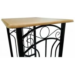 HOMMOO Lot D'une Table Haute De Bar Avec 2 Tabourets ''phoenix'' HDV08025 -Table haute et bar Soldes 25008782 4