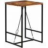 Hommoo Table De Bar Bois Recycle Solide 70 X 70 X 106 Cm HDV12222 1 Hommoo Table De Bar Bois Recycle Solide 70 X 70 X 106 Cm HDV12222 -Table haute et bar Soldes 25069267 1