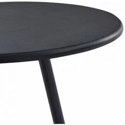 Hommoo Ensemble De Bar 5 Pcs Similicuir Noir HDV21885 -Table haute et bar Soldes 25086497 4