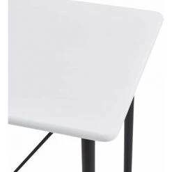 Hommoo Ensemble De Bar 5 Pcs Plastique Gris HDV22031 -Table haute et bar Soldes 25087391 5