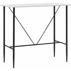 Hommoo Ensemble De Bar 5 Pcs Tissu Gris Clair HDV22046 -Table haute et bar Soldes 25087490 2